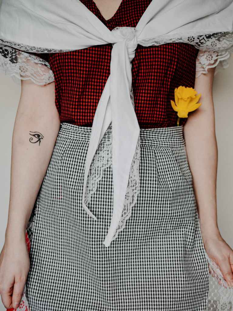 woman in welsh costume