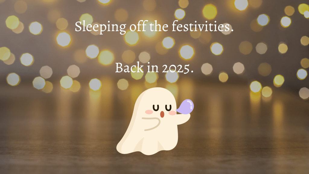 Image of sleepy ghost