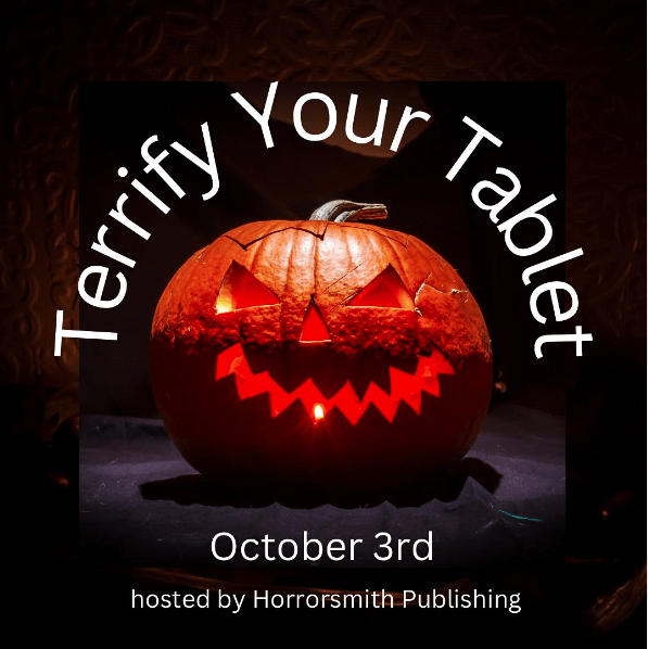 Terrify your tablet pumpkin